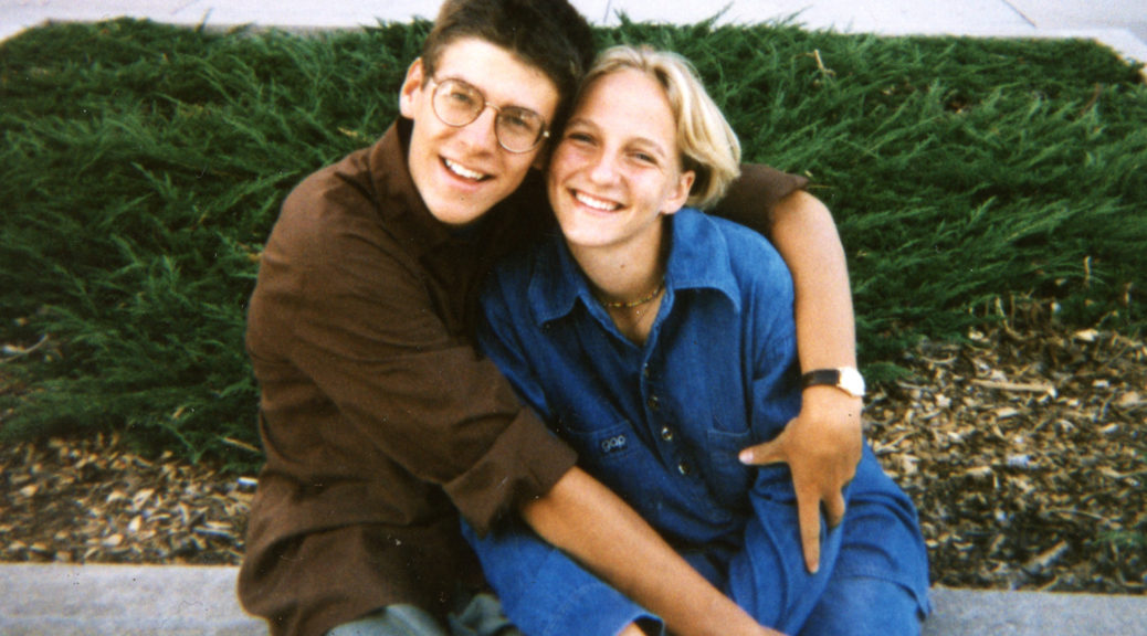 High school Rob and Kirstin