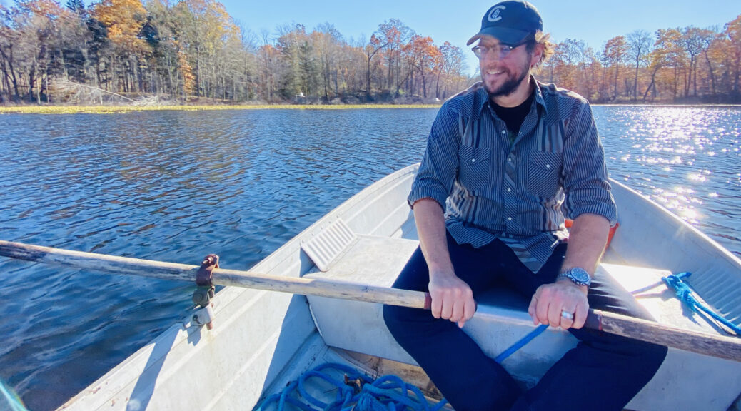 Rowing on Lake Four